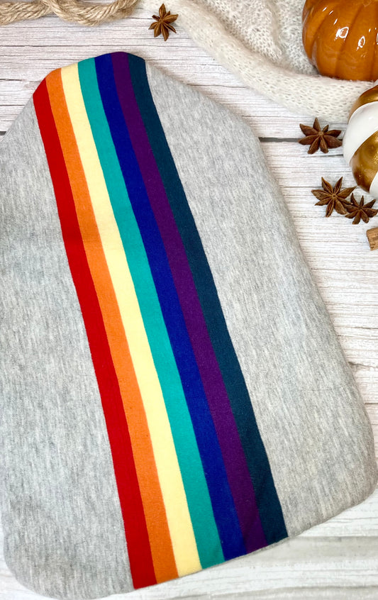 Rainbow Hot Water Bottle Cover