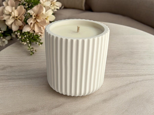 Accent Candle | Jasmine & Geranium | Natural Soy Wax | non-toxic | 165g