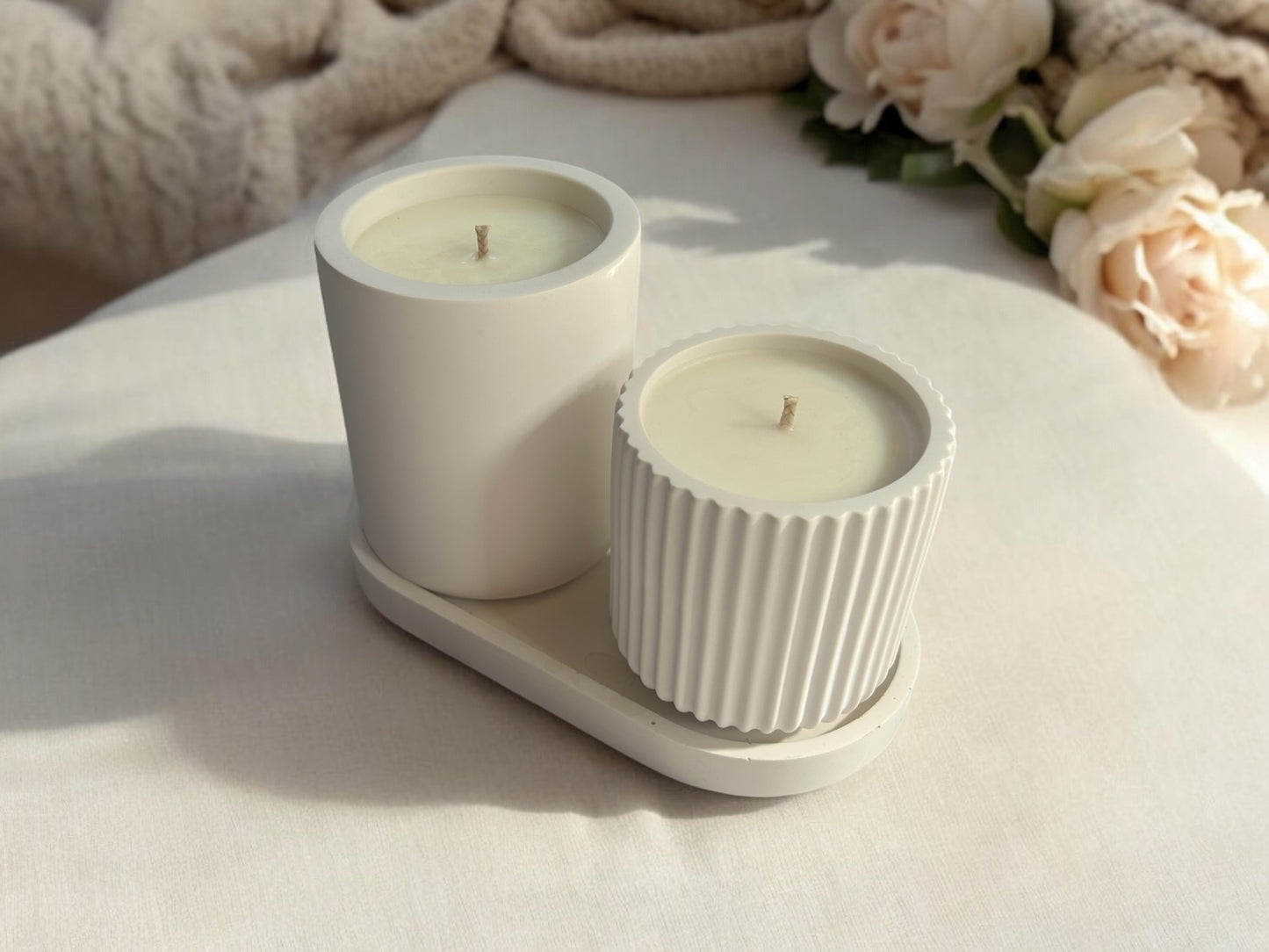 Classic Candle | Peony & Rose | Natural Soy Wax | non-toxic | 250g