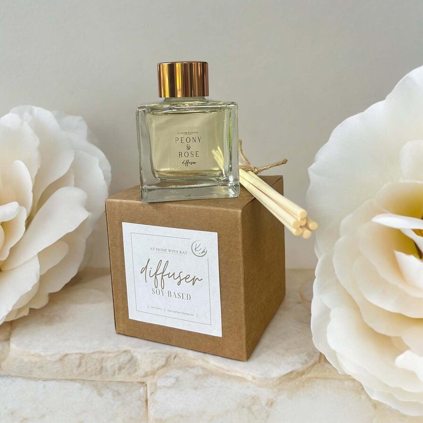 Diffuser | Peony & Rose | Soy Based | non-toxic | 100ml