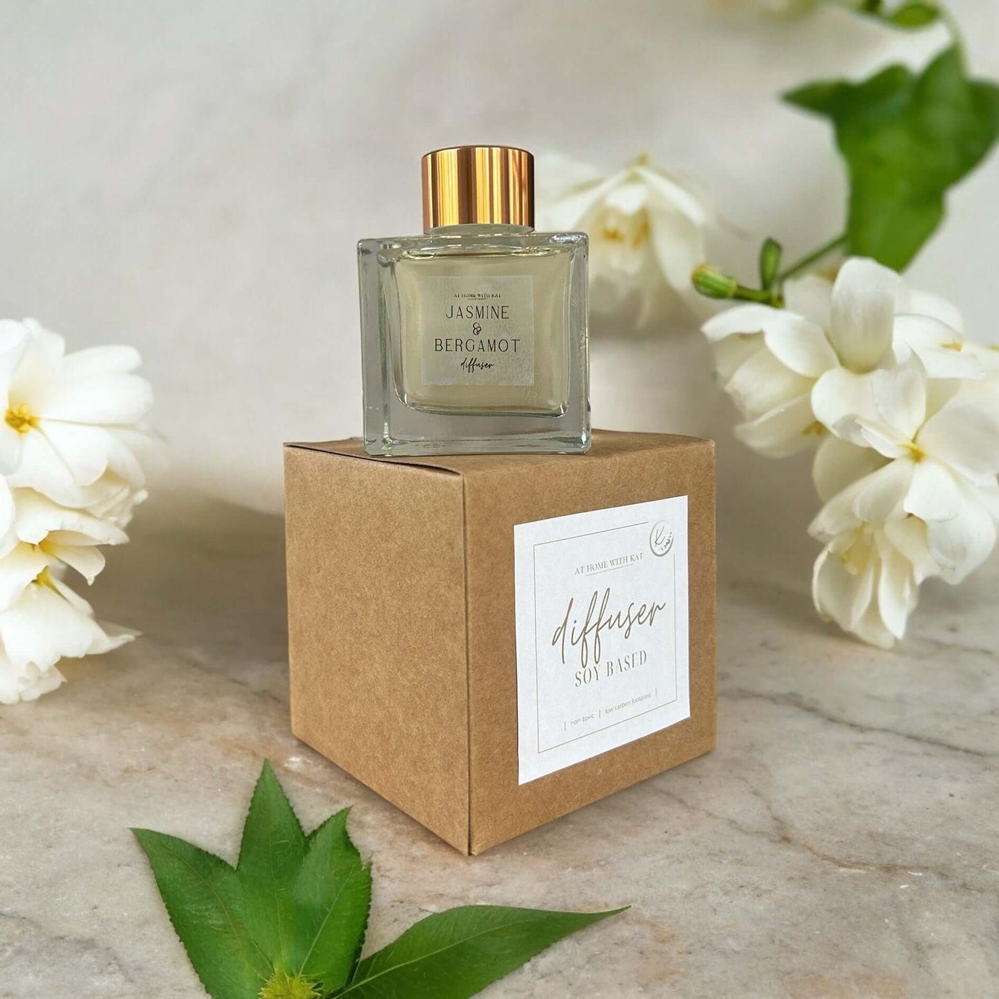 Diffuser | Jasmine & Bergamot | Soy Based | non-toxic | 100ml