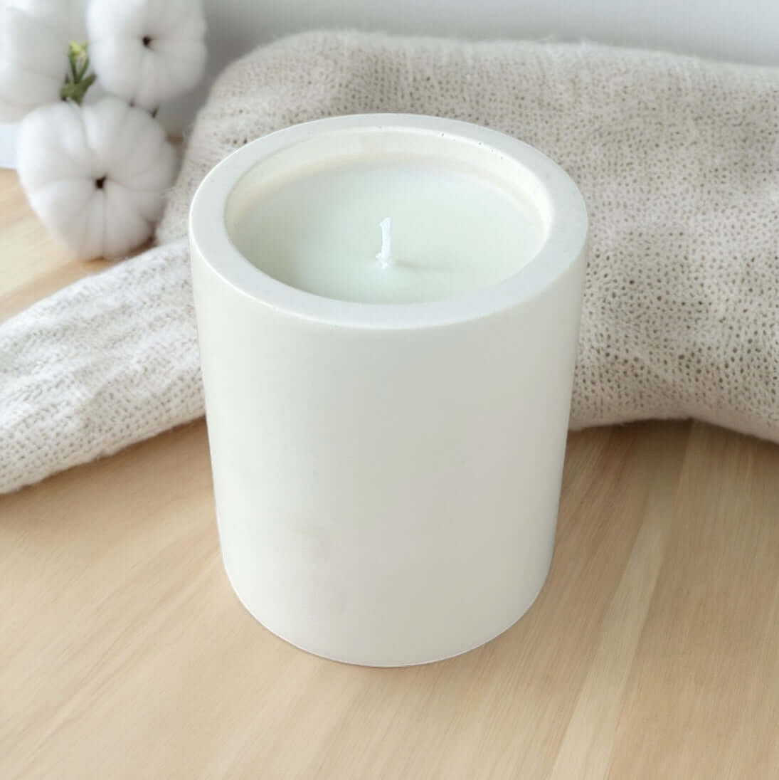 Candle | Linen & Cotton | 100% Soy Wax | non-toxic | 250g | 40 hour burn