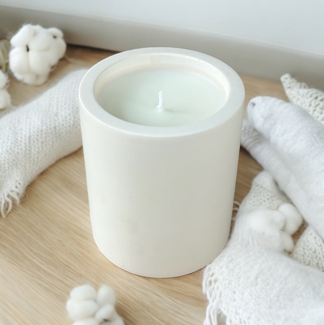 Classic Candle | Linen & Cotton | Natural Soy Wax | non-toxic | 250g