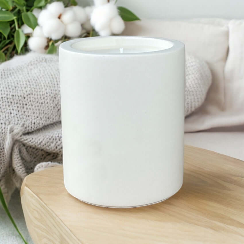 Candle | Linen & Cotton | 100% Soy Wax | non-toxic | 250g | 40 hour burn