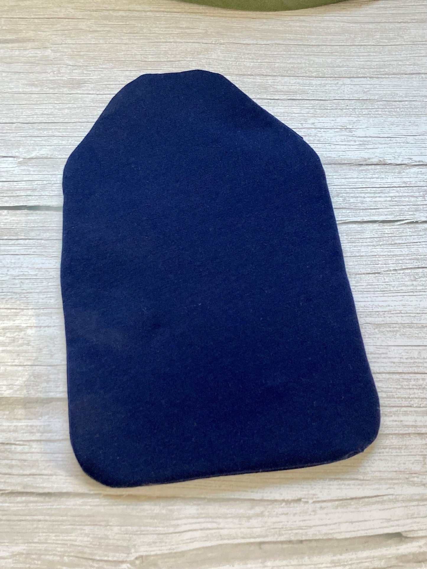 Navy Hot Water Bottle Cover